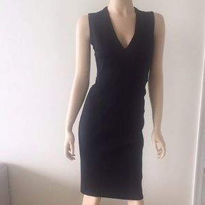 NWT Burberry pencil dress black size 4